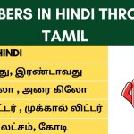 Numbers in Hindi